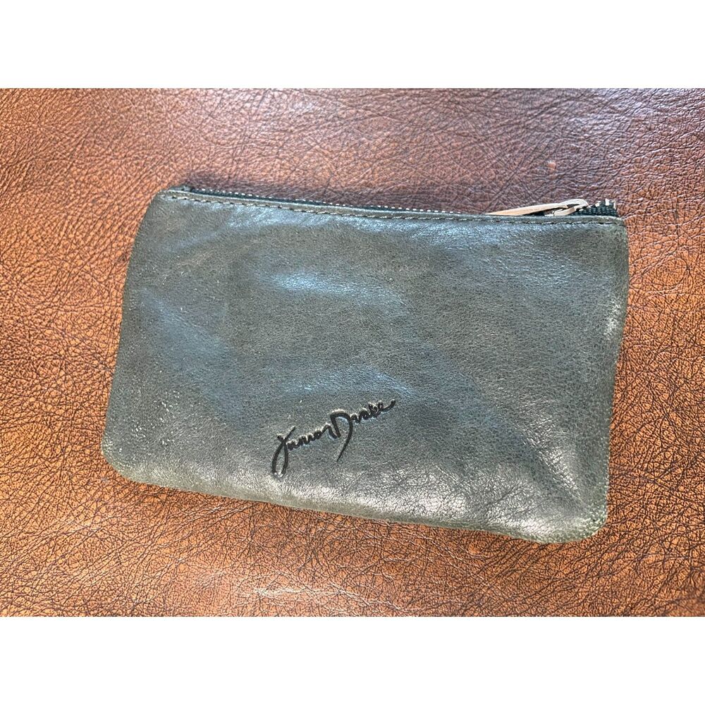 Junior Drake Forest Green Card Wallet